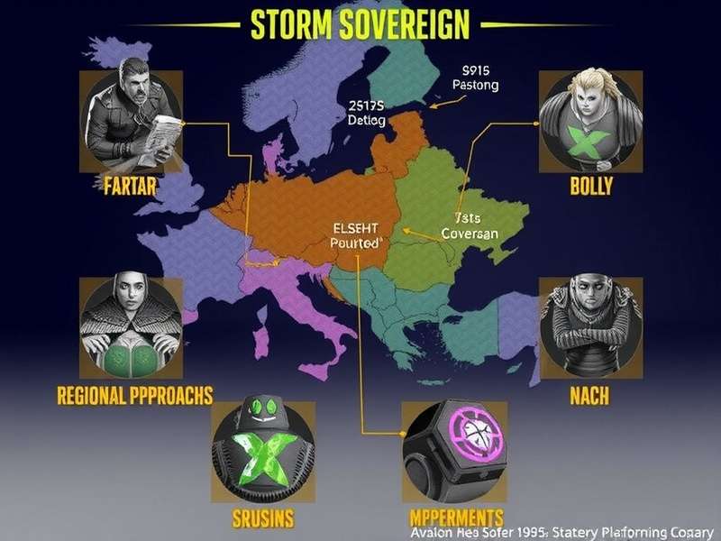 Storm Sovereign strategy guide showing regional approaches